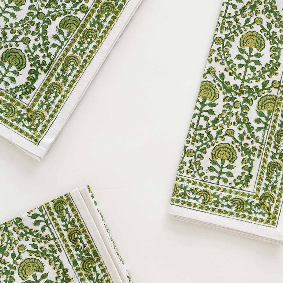 Caroline Green Napkins 20x33cm