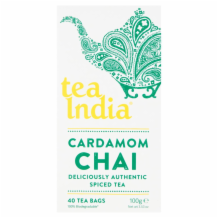 Tea India Cardamom Chai Tea Bags 4x40's