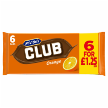 Jacob's Club Orange 12x6pk