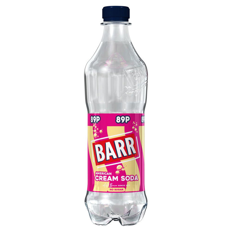 Barr Cream Soda Pet 12x500ml