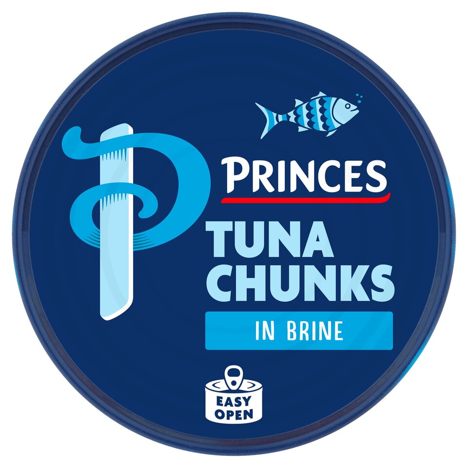 Princes Tuna Chunks In Brine 12x145g