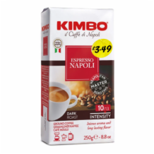 Kimbo Espresso Napoli Coffee 5x250g