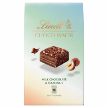 Lindt Choco Wafer Milk Hazelnut Box 1x135g