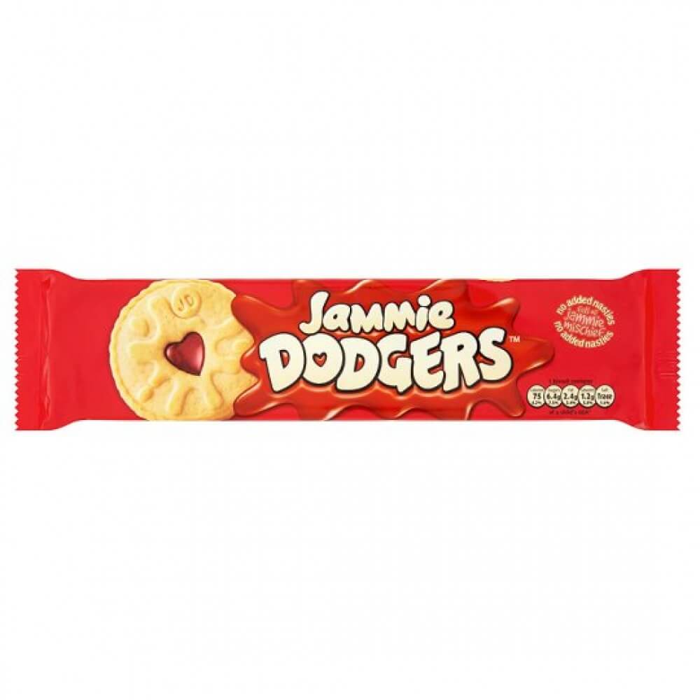 Burtons Jammie Dodgers Raspberry 15x140g
