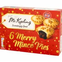 Mr Kipling Snowflake Mince Pies 1x6's