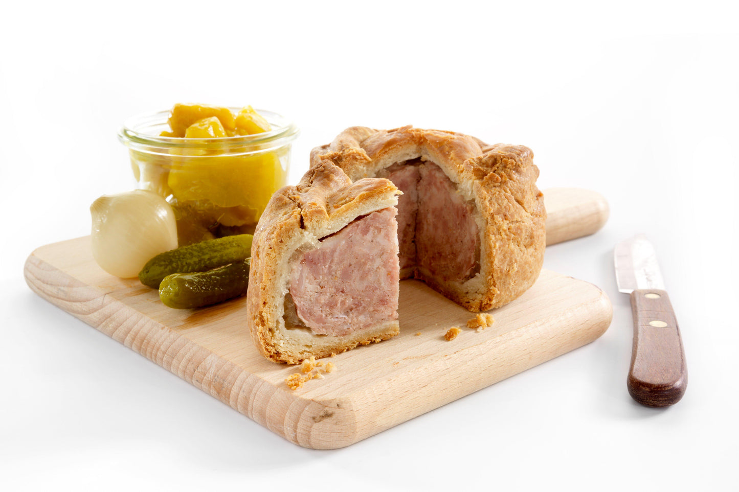 Small Hand Raised Pork Pies 36 x 185g Ready Meals Asetena Pa