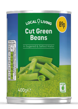 Local Living Green Beans 12x400g