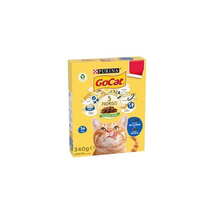 Go-cat Tuna&herring&veg 6x340g