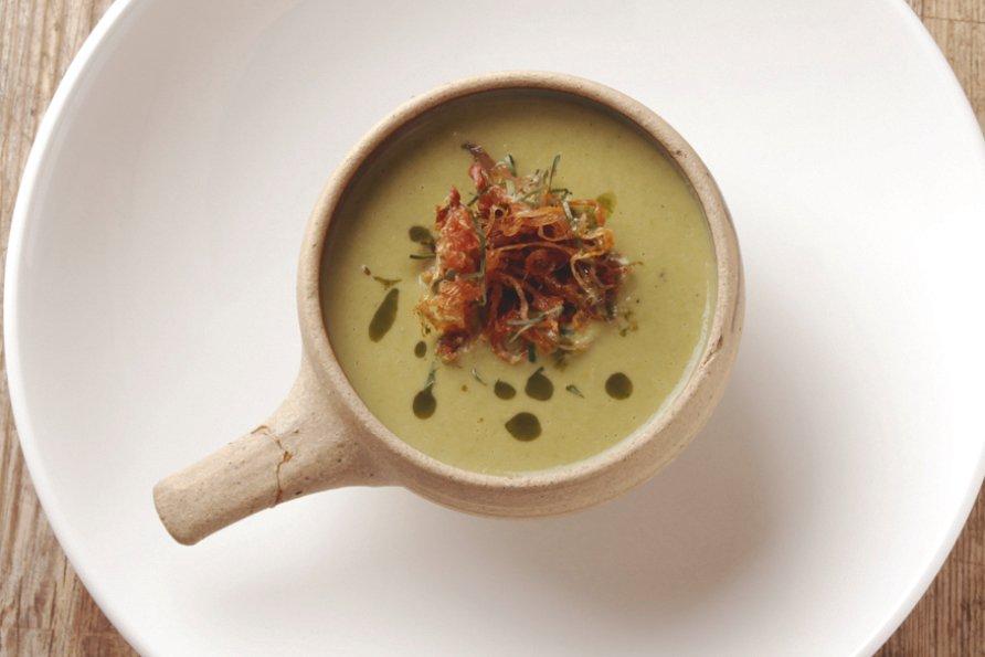 Little & Cull Pea & Mint Soup 6 x 1.6kg Ready Meals Asetena Pa