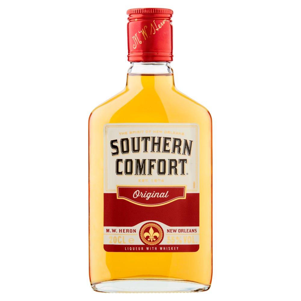 Southern Comfort Whiskey Flavoured Liqueur 20cl 20Cl × 4
