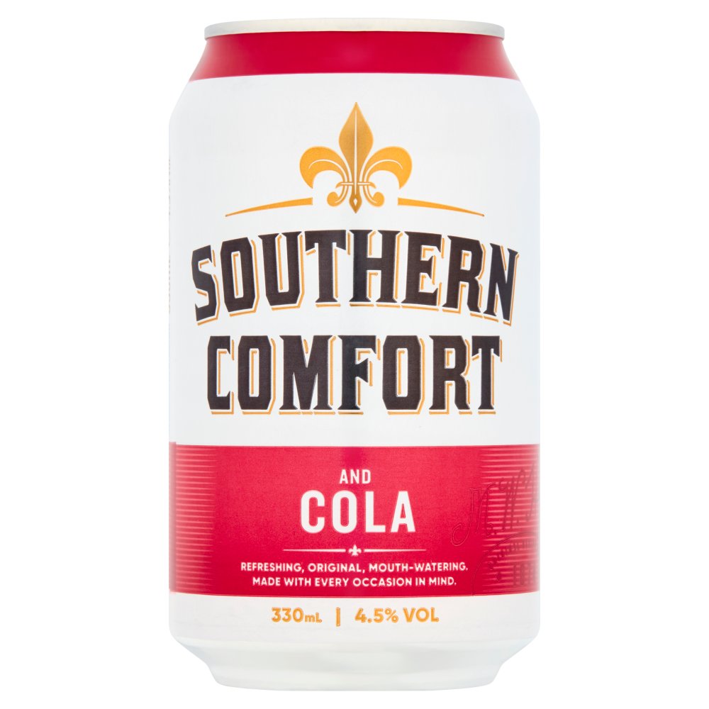 Southern Comfort And Cola 330ml 330ml × 12 × 1