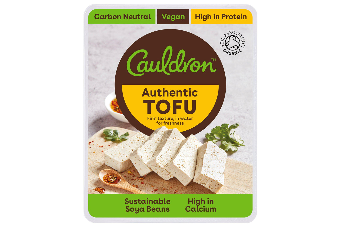 Cauldron Organic Original Tofu 6x396g UK 6 x 396g Ready Meals Asetena Pa