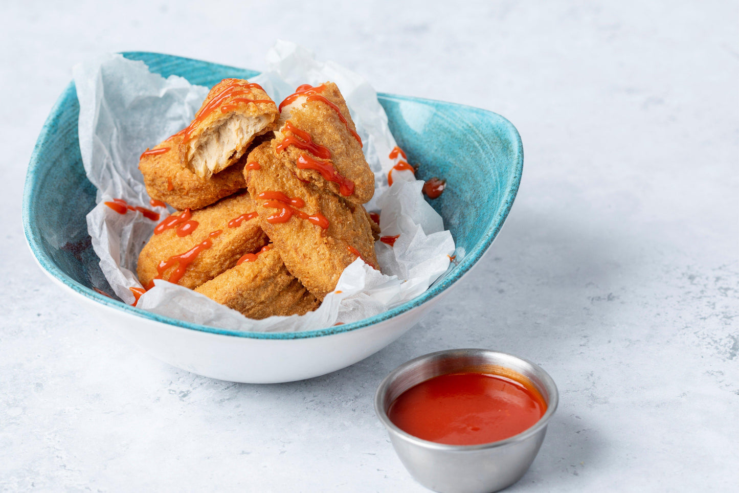 Quorn ChiQin Vegan Crispy Wings 1 x 2kg Ready Meals Asetena Pa