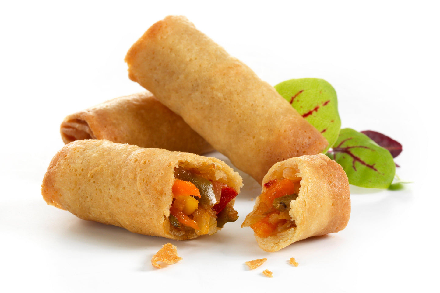 Daloon Mini Vegetable Spring Roll 100 x 20g Ready Meals Asetena Pa