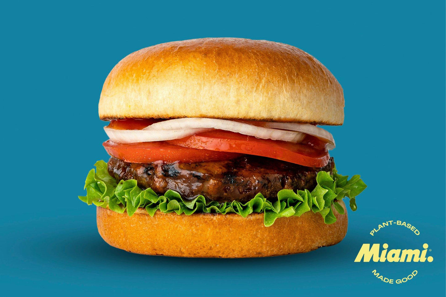 Miami Deluxe Vegan Burger 40 x 113g Ready Meals Asetena Pa