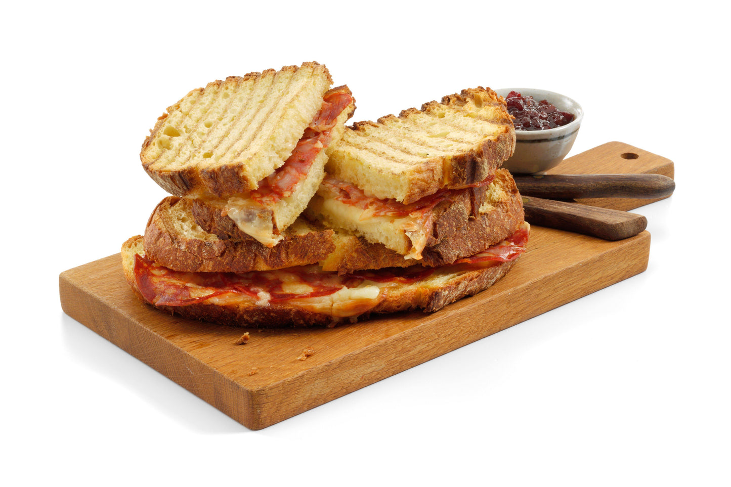 D&CO Kitchen Sourdough Toastie with Smoked Cheese & Salami 22 x 166g Ready Meals Asetena Pa