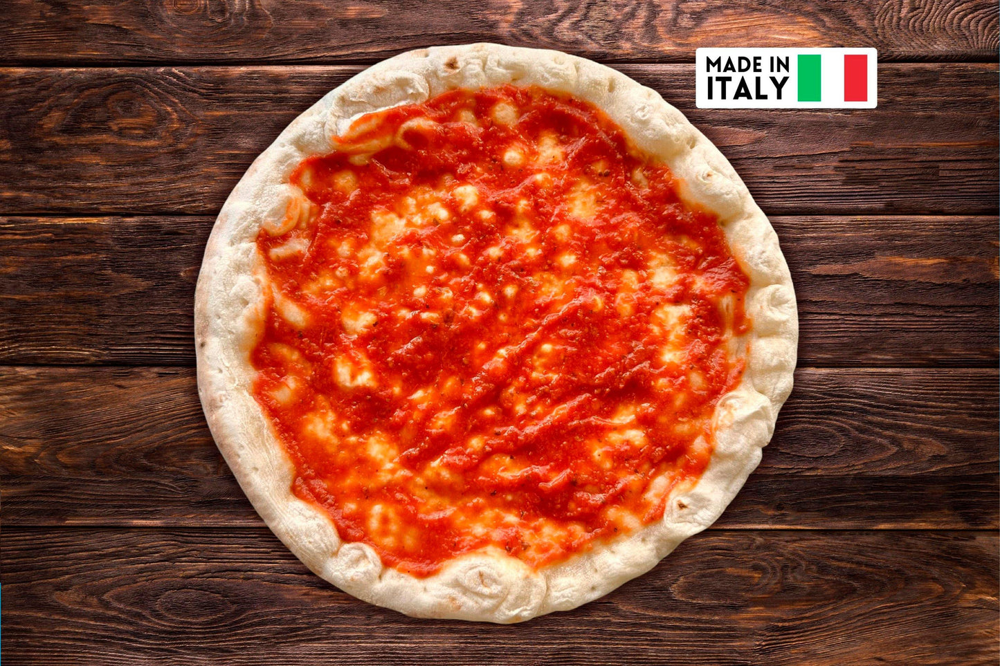 Doughboys Stonebaked Sauced Pizza Base 12" 1 x 25 Ready Meals Asetena Pa
