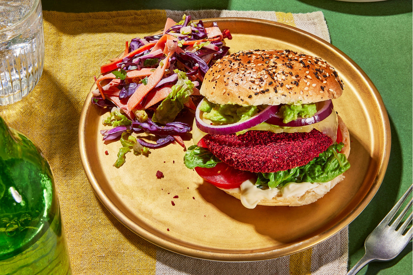 Strong Roots Bean & Beet Burger 4 x 6 x 100g Ready Meals Asetena Pa