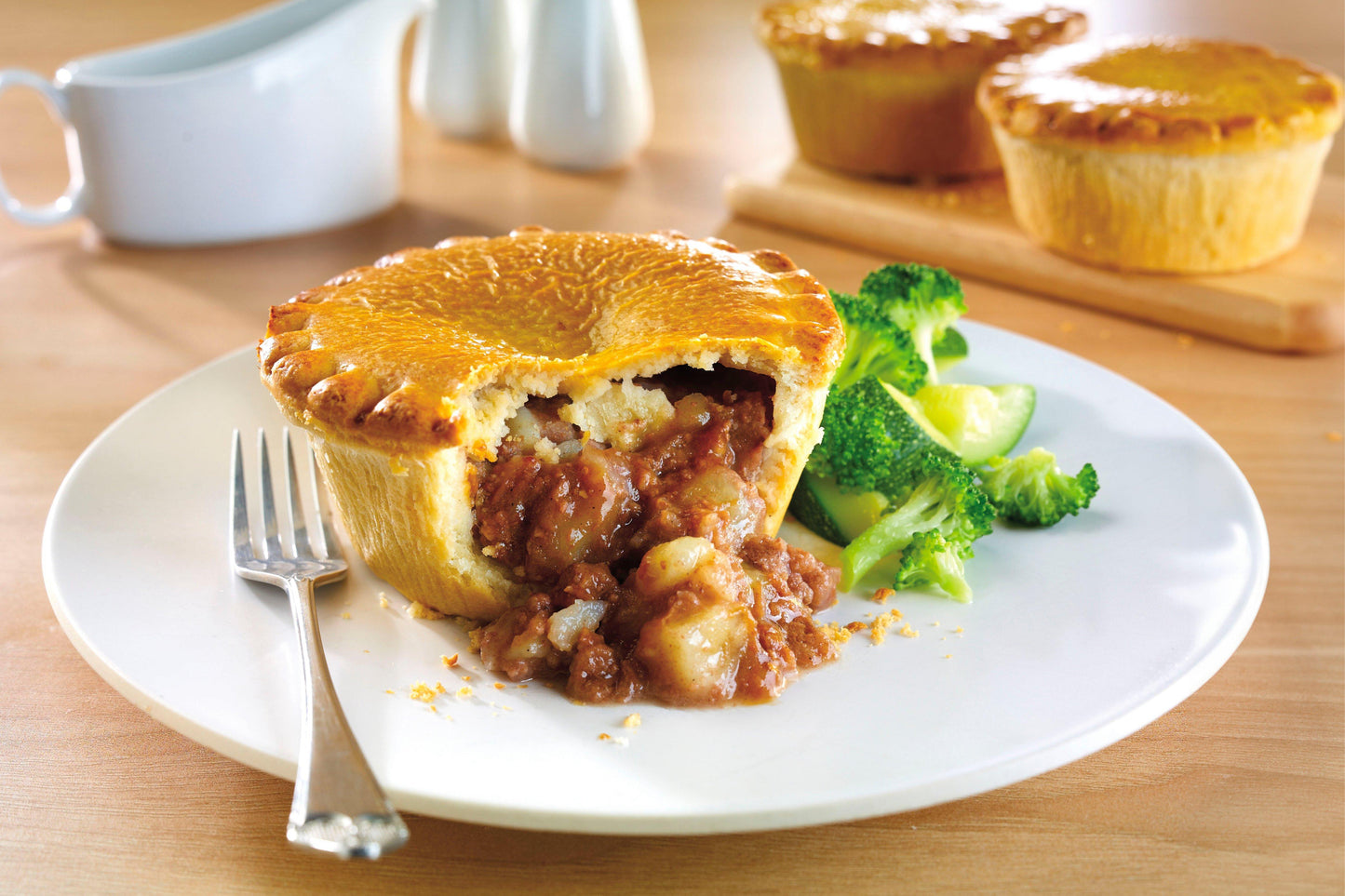 Wrights Meat & Potato Pie 24 x 212g Ready Meals Asetena Pa