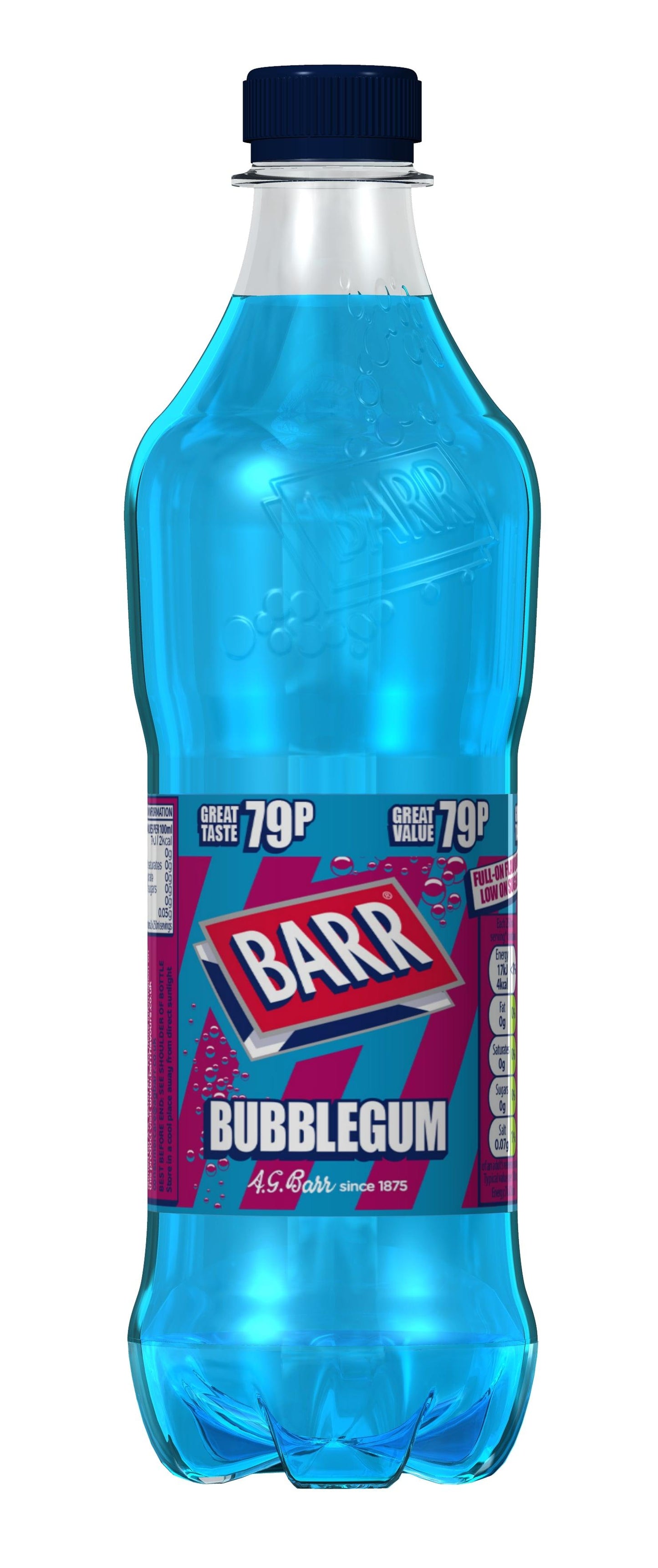 Barr Bubblegum Pet 12x500ml