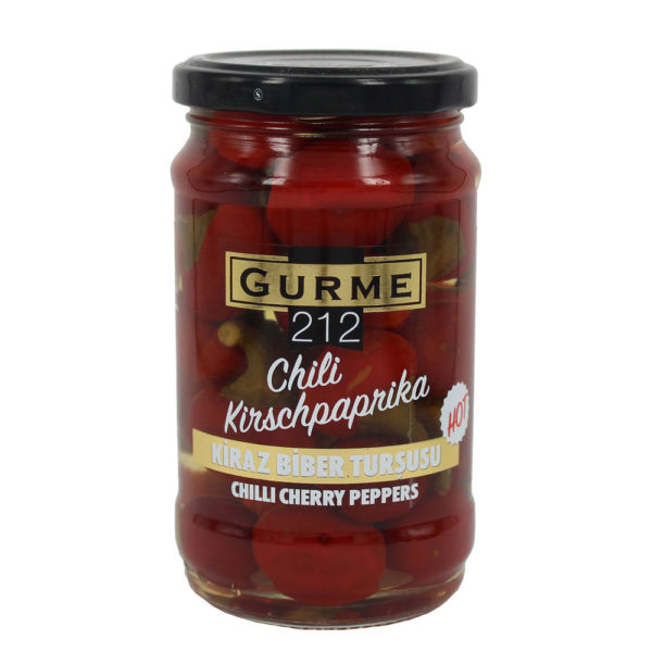 Gourmet Chilli Diablo Pickled Cherry Peppers 6x310g