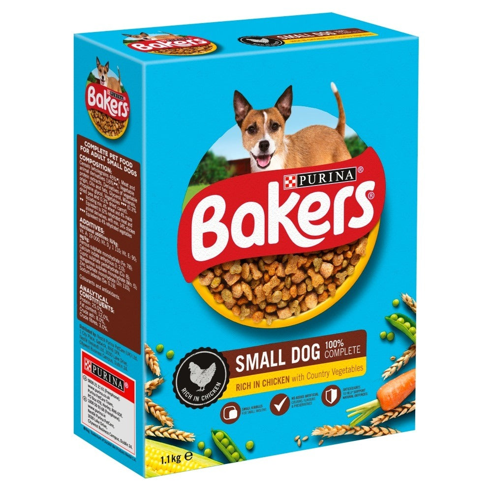 Bakers Small Dog Chicken 5x1.1kg