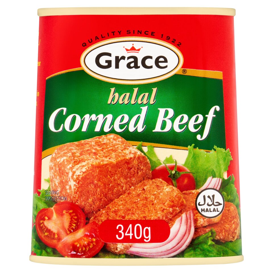 Grace Corned Beef Halal 6x340g