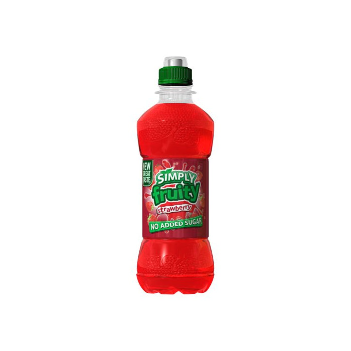 Simply Fruity Strawberry Juice 12x330ml