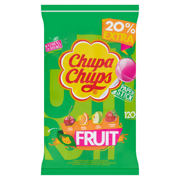 Chupa Chups Variety Refill Bags 120x12g(6)