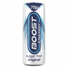Boost Energy Sugar Free Can 24x250ml