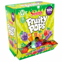 Swizzels Fruity Pops Dispenser Box 100x100ct(6)