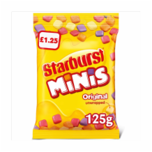 Starburst Mini Treat Bag 12x125g
