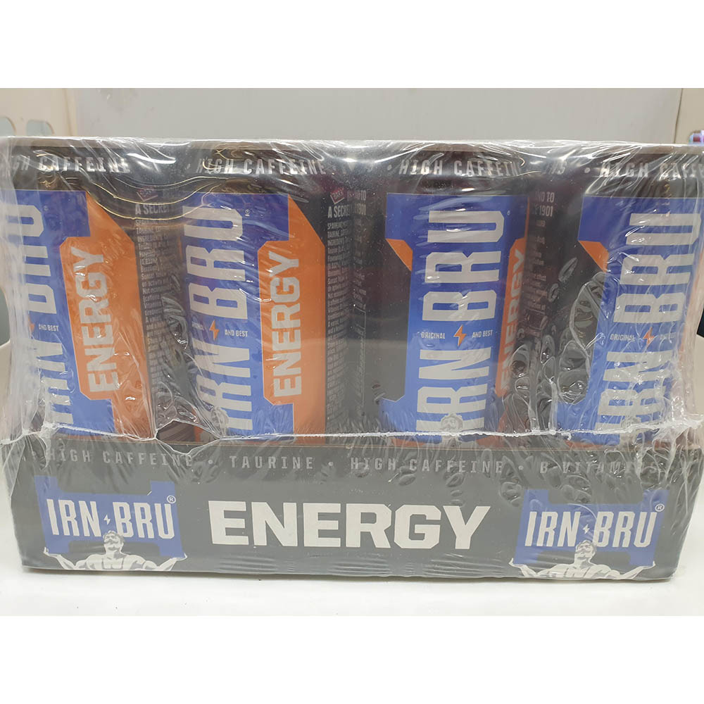 Irn Bru Energy Can 12x330ml