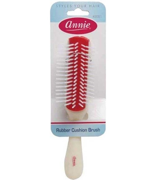 ANNIE RUBBER CUSHION BRUSH 2051 Hair Brushes and Combs Asetena Pa
