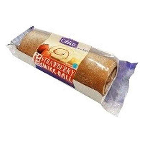Cabico Swiss Roll Strawberry PM 300g × 1
