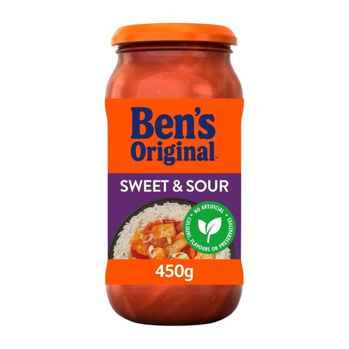 Ben's Original Sce Sweet Sour 6x450g