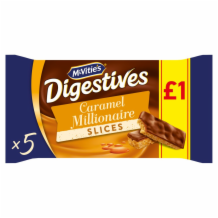 Mcvities Digestive Caramel Slices 1x1's