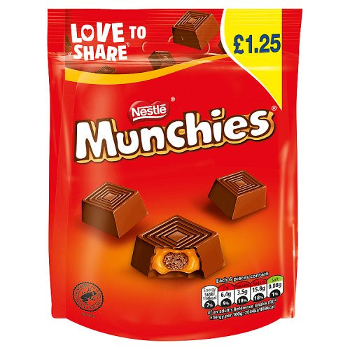 Munchies Pouch Bag 10x81g