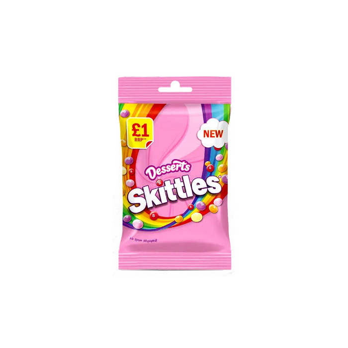 Skittles Desserts Bag 12x125g
