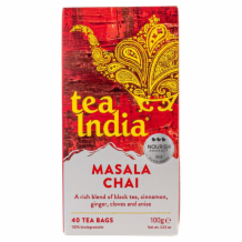 Tea India Masala Chai Tea Bags 4x40's