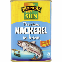 Tropical Mackerel In Brine 12x400g