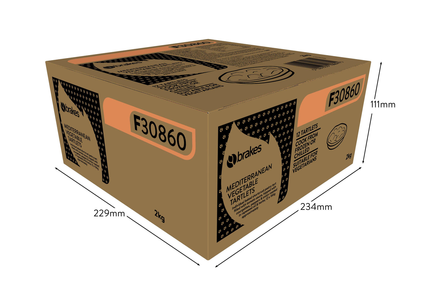 Brakes Sliced Pork in Gravy 2 x 1.19kg Ready Meals Asetena Pa