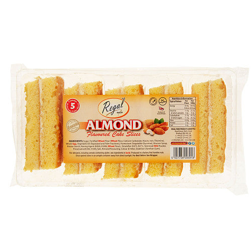 Regal Bakery Classic 5 Almond Cake Slices 5pk × 11