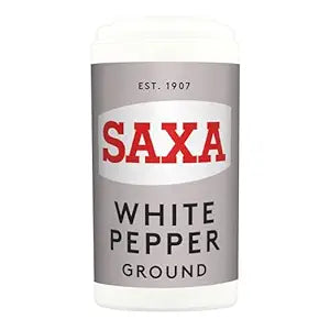 Saxa White Pepper 12x25g