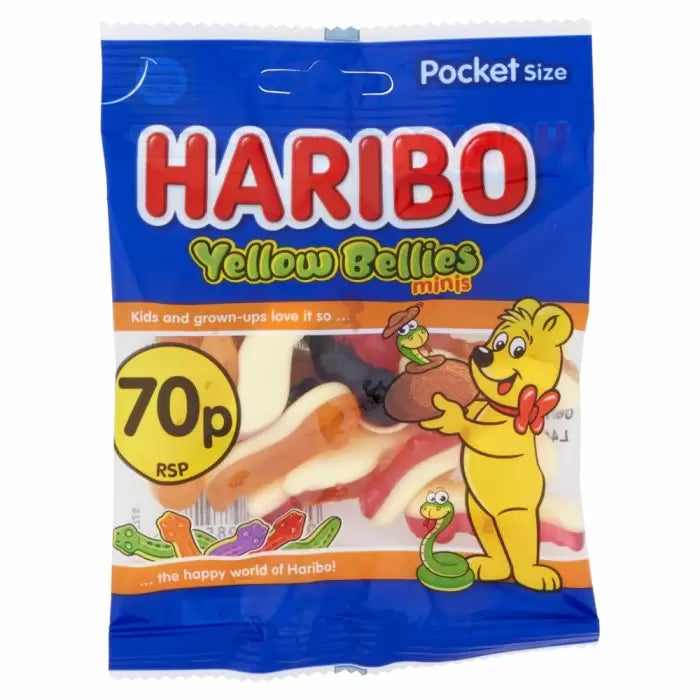 Haribo Mini Yellow Bellies 7 20x60g