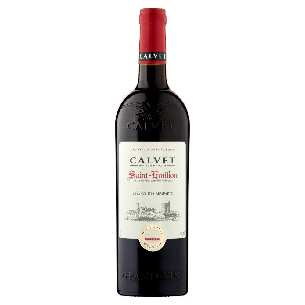 Calvet Collection Saint Emilion Réserve Des Remparts 750ml 75Cl × 1