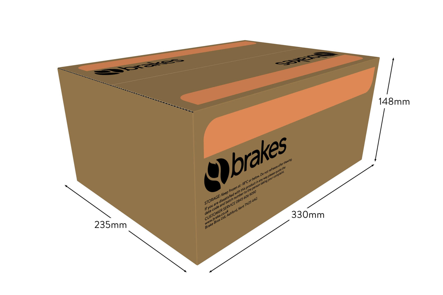 Brakes Aberdeen Angus Lasagne 12 x 400g Ready Meals Asetena Pa