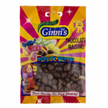 Ginni Chocolate Raisins 10x110g