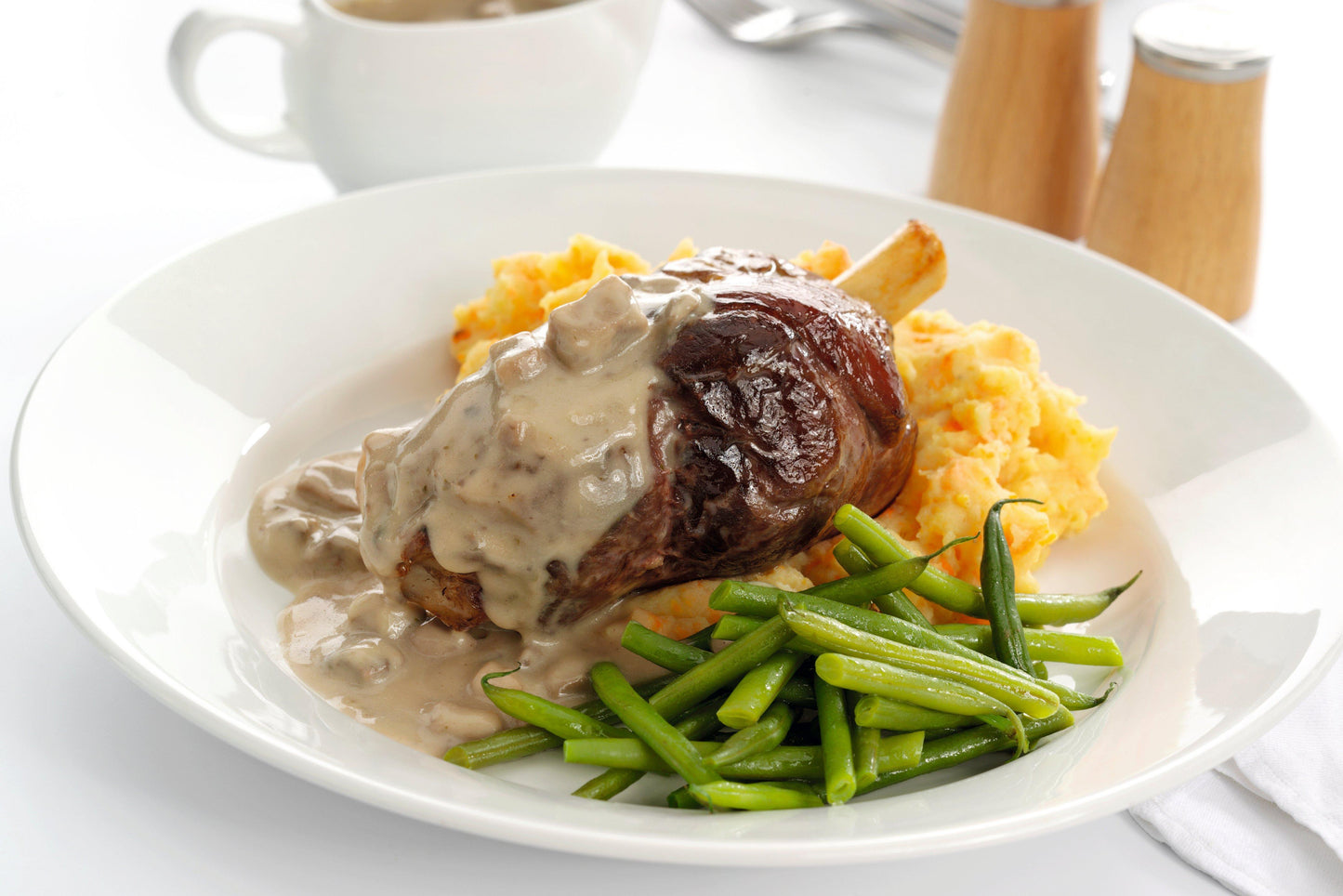 Slow Cooked Lamb Hind Shanks 8 x 370-500g Ready Meals Asetena Pa