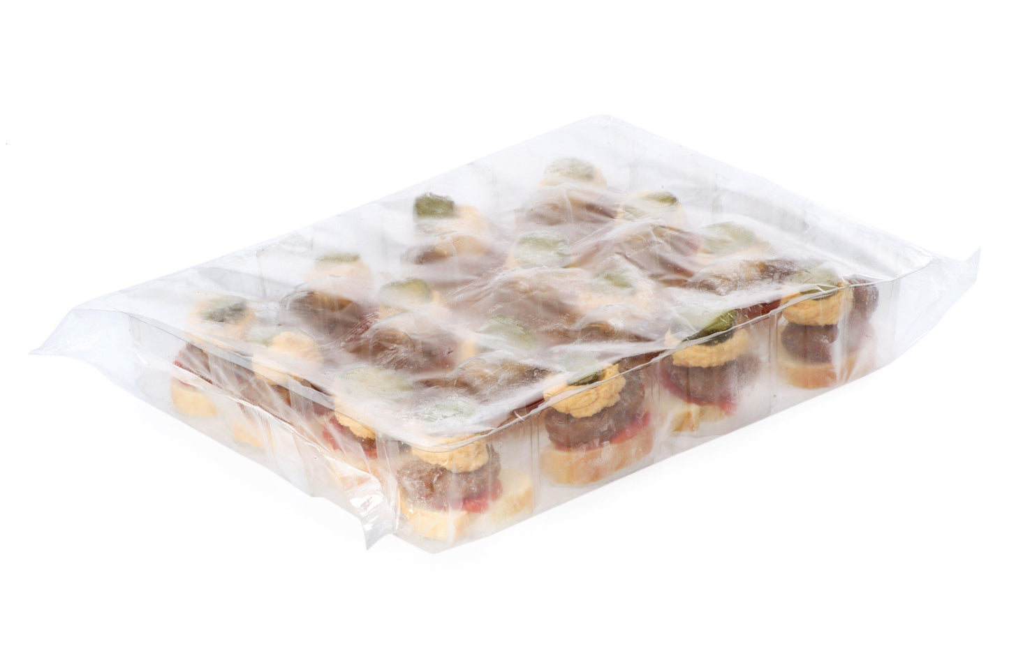 Brakes Mini Cheeseburger Crostini 48 x 24g Ready Meals Asetena Pa